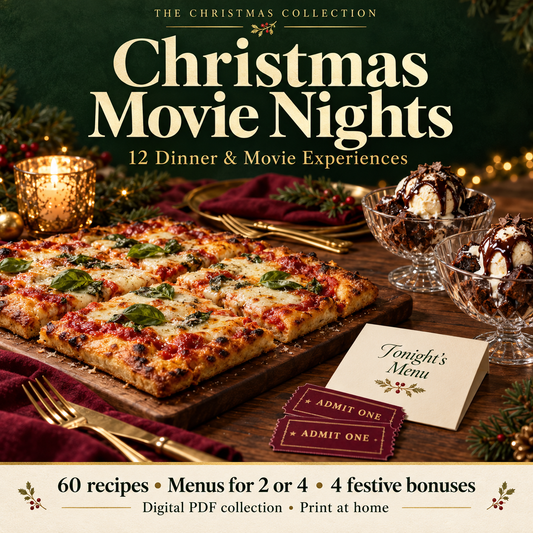 Christmas Movie Nights — 12 Festive Dinner & Movie Experiences + 4 Bonuses