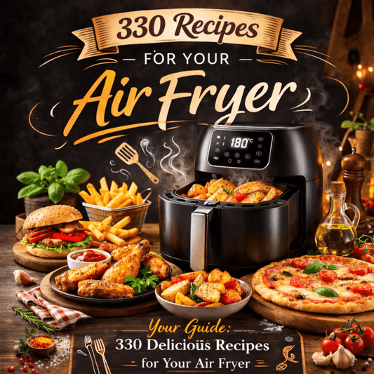330 Air Fryer Recipes — Digital Cookbook