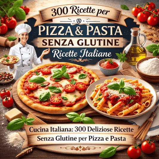 300 Ricette Senza Glutine di Pizza e Pasta