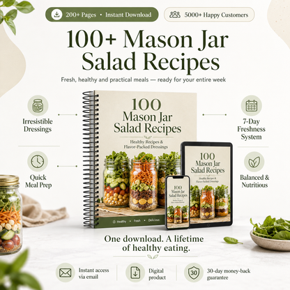 100 Mason Jar Salad Recipes