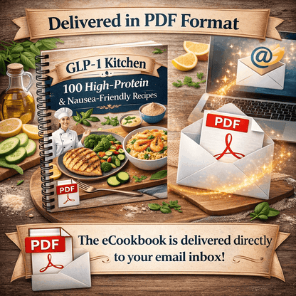 GLP-1 Kitchen — 100 High-Protein & Nausea-Friendly Recipes - Digital Cookbook