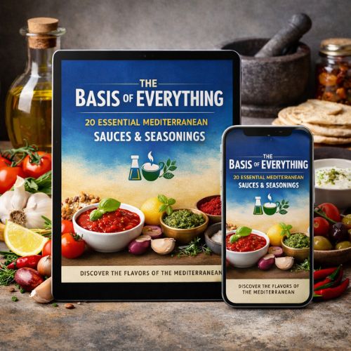 The Basis of Everything (Digital Cookbook): 20 Essential Mediterranean Sauces & Seasonings That Transform Any Dish in Minutes