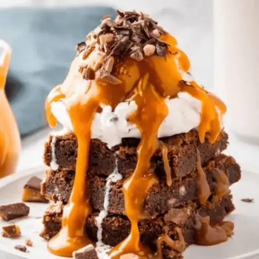 Brownie sundaes