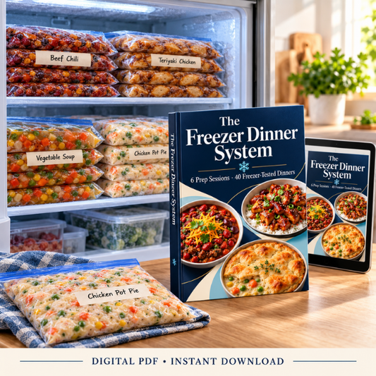 The Freezer Dinner System - Digital Cookbook