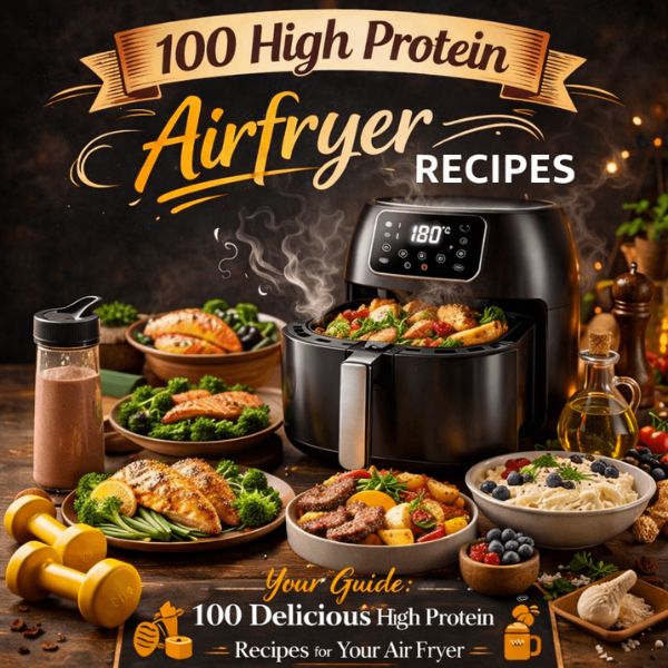 100 High Protein Air Fryer Recipes — Digital Cookbook
