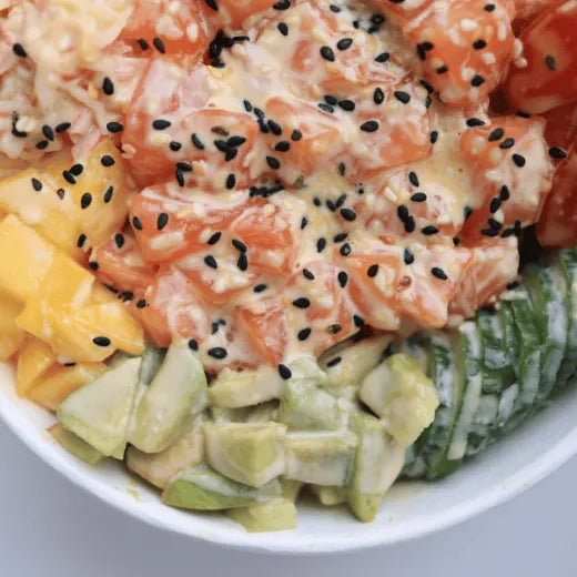 Salmon bowl