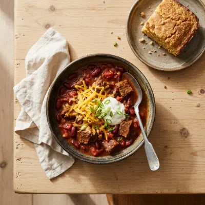 Beef and bean chili