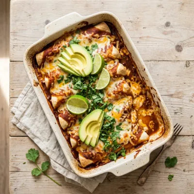 Chicken enchiladas