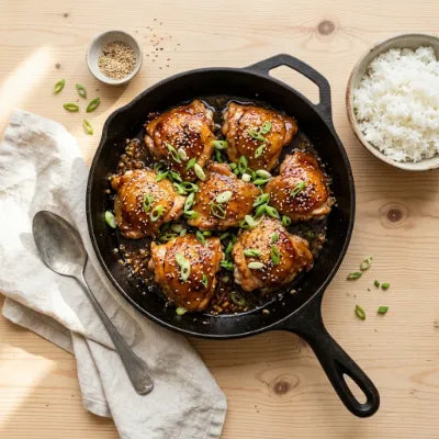 Honey garlic chicken